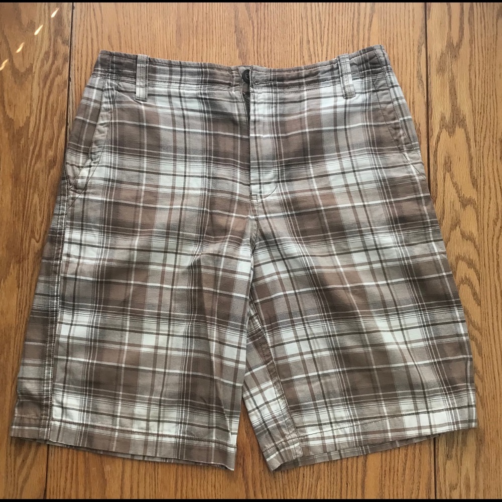 Plaid shorts